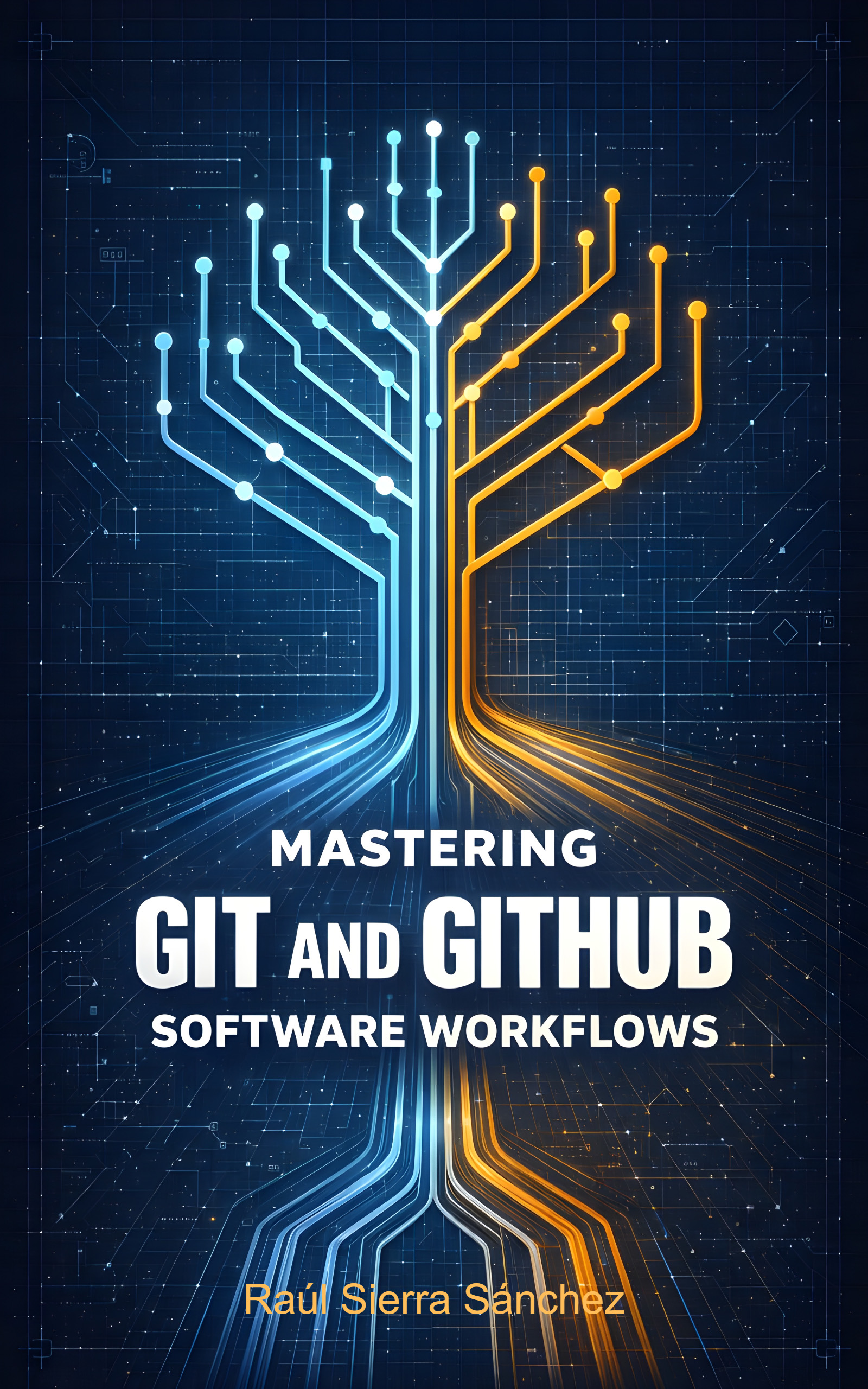 Portada del libro electrónico Mastering Git and GitHub Software Workflows