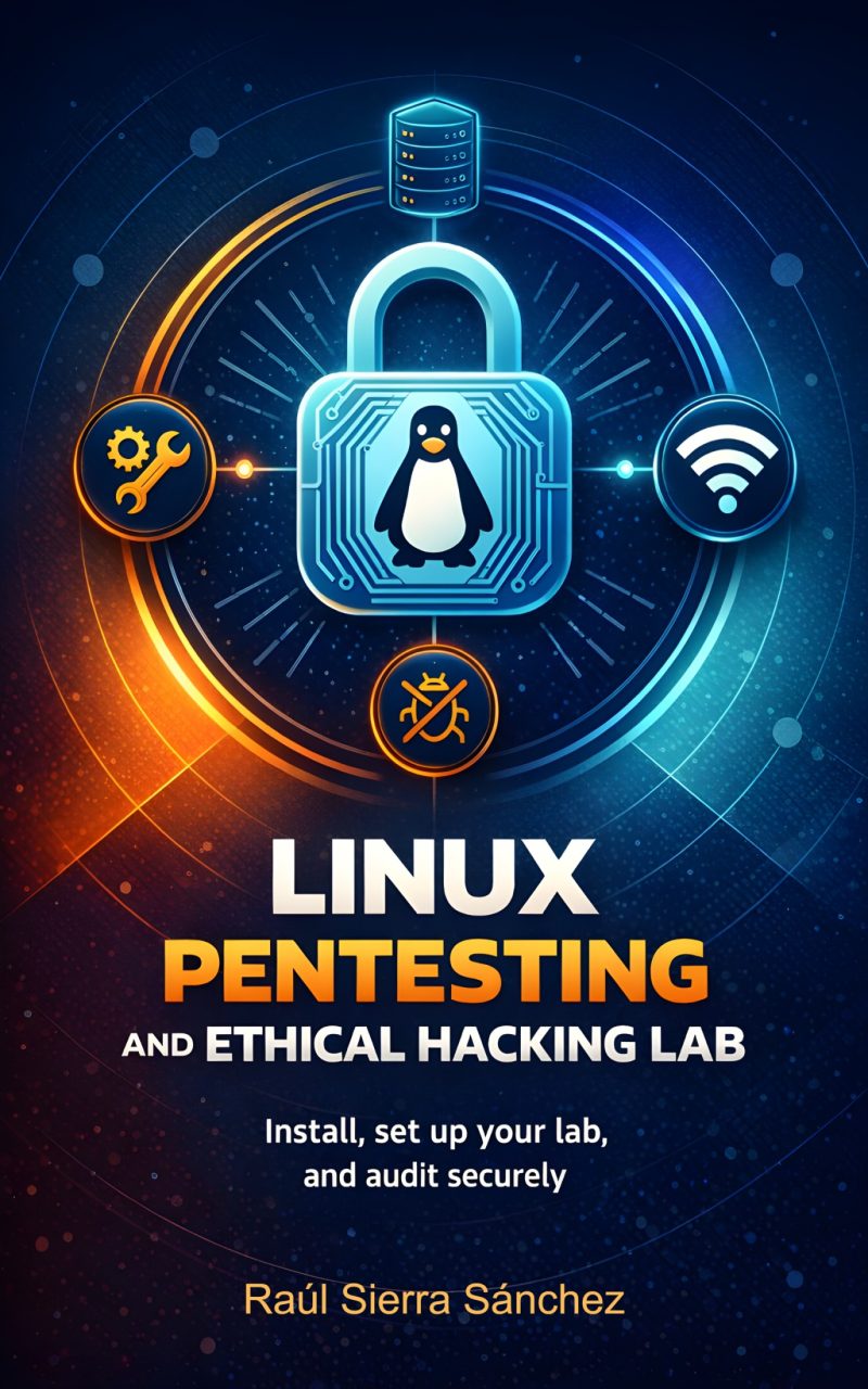 Portada del libro electrónico Linux Pentesting and Ethical Hacking Lab, de Raúl Sierra Sánchez