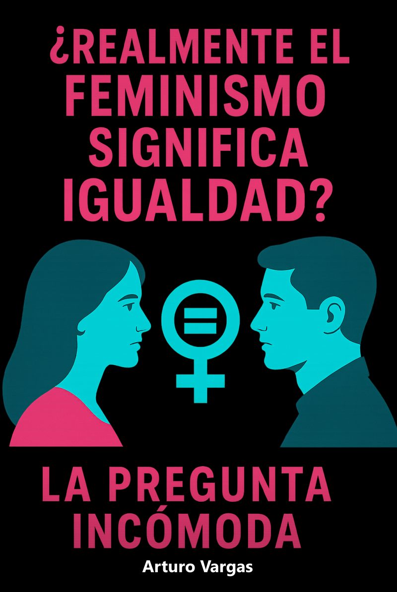 Portada del libro electrónico ¿Realmente el Feminismo Significa Igualdad?, de Arturo Vargas