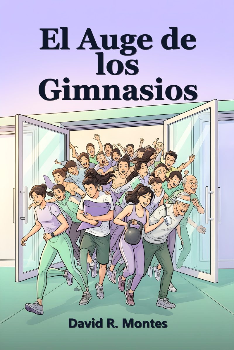 Portada del libro electrónico El Auge de los Gimnasios, de David R. Montes