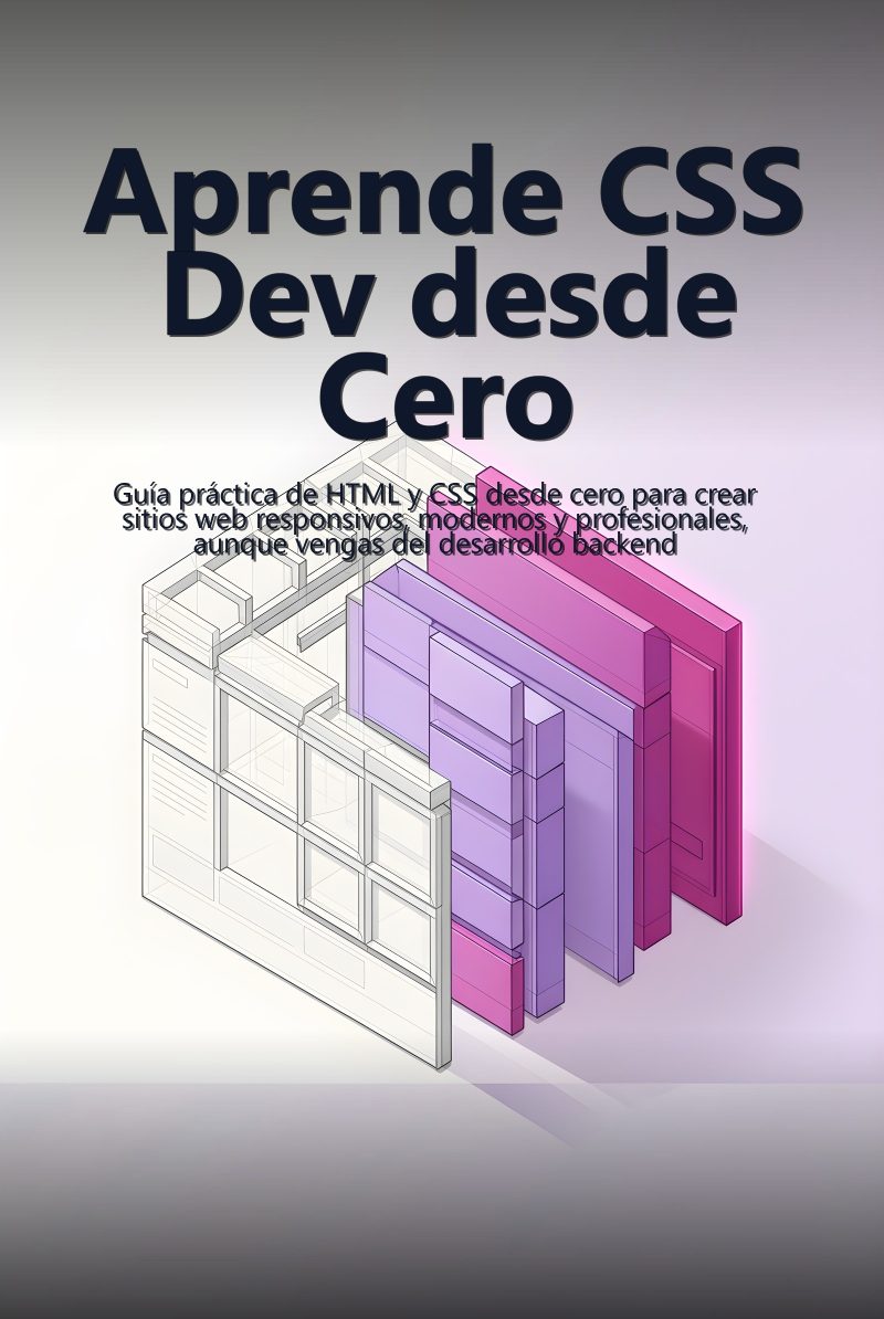Portada del libro electrónico Aprende CSS Dev desde Cero, de Raúl Sierra Sánchez