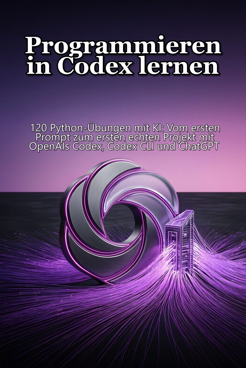 Portada del libro electrónico Programmieren in Codex lernen, de Fran Orellana