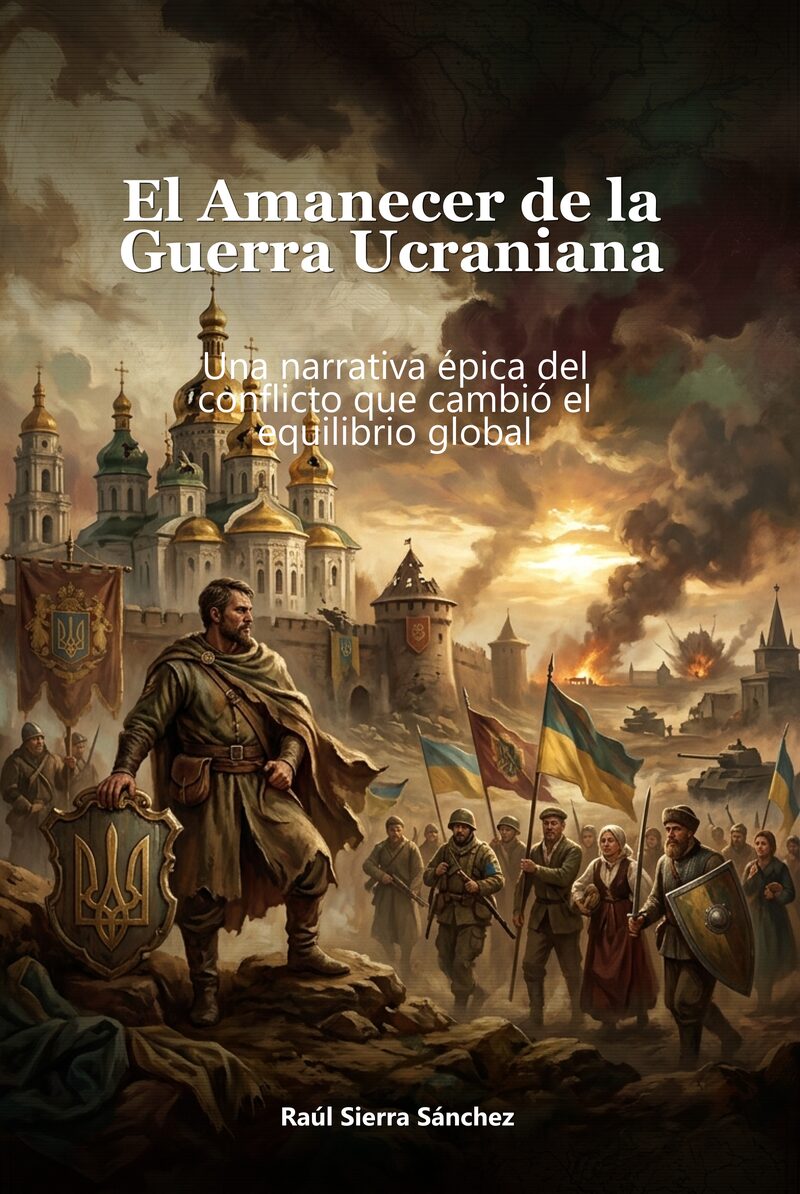 Portada del libro electrónico El Amanecer de la Guerra Ucraniana