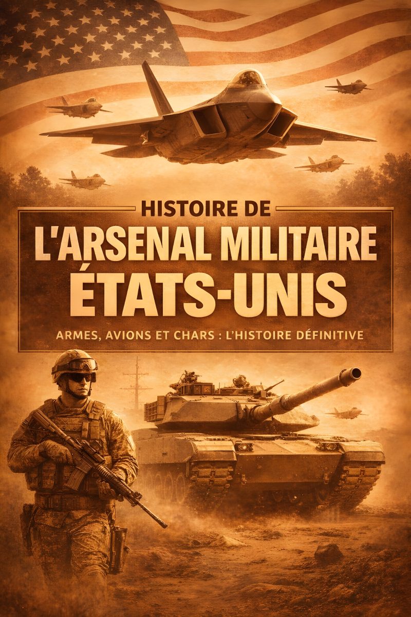 Portada del libro electrónico Histoire de l'Arsenal militaire des États-Unis, de Raúl Sierra Sánchez