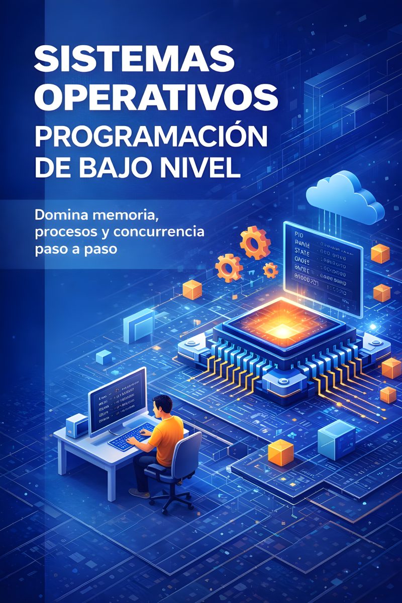 Portada del libro electrónico Sistemas operativos programación de bajo nivel, de Raúl Sierra Sánchez