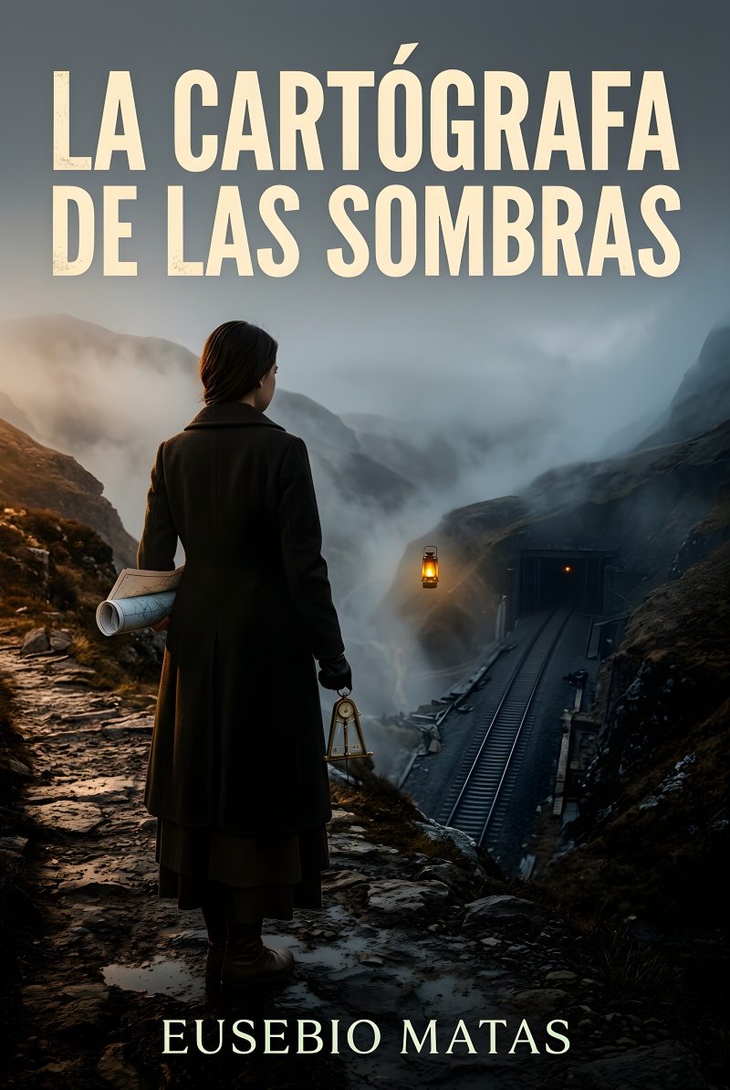 Portada del libro electrónico La cartógrafa de las sombras, de Eusebio Matas