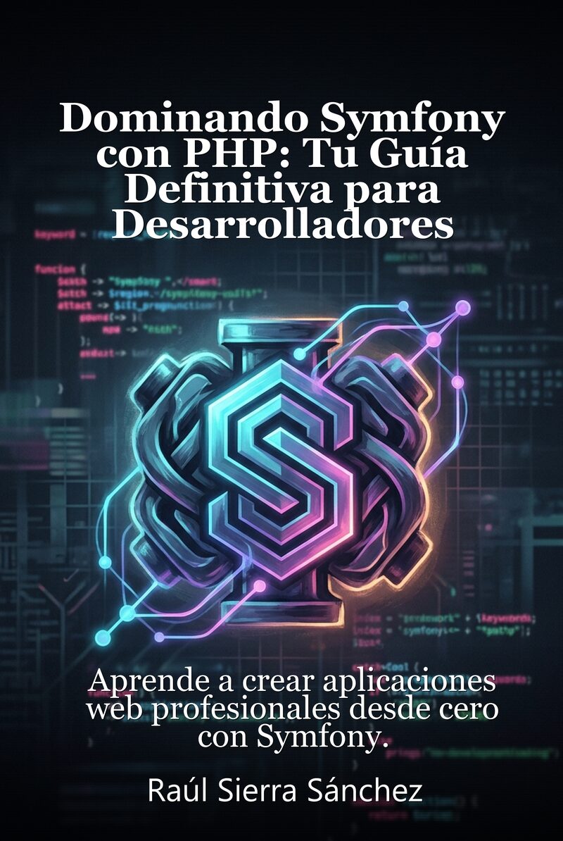 Portada del libro electrónico Dominando Symfony con PHP: Tu Guía Definitiva para Desarrolladores