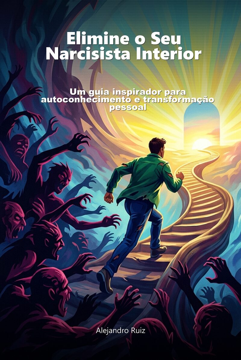 Portada del libro electrónico Elimine o Seu Narcisista Interior, de Alejandro Ruiz