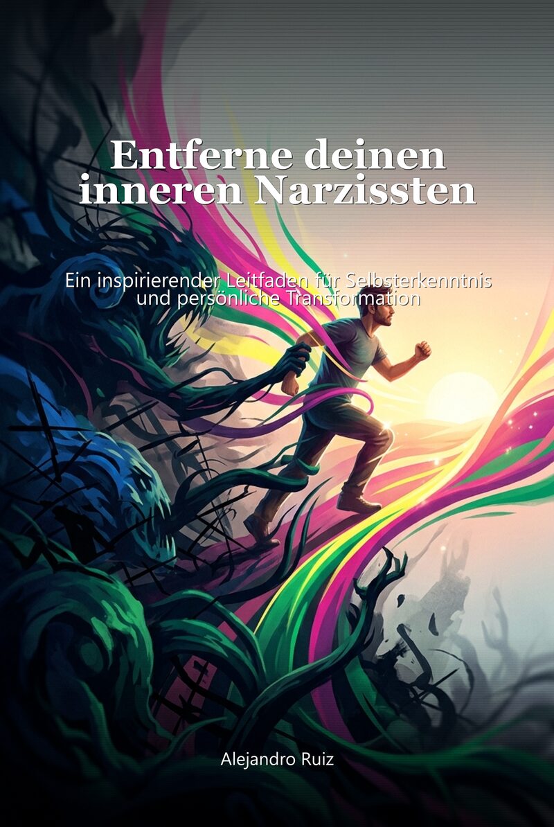 Portada del libro electrónico Entferne deinen inneren Narzissten, de Alejandro Ruiz
