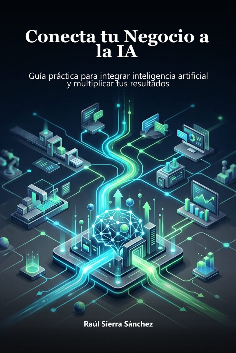 Portada del libro electrónico Conecta tu Negocio a la IA