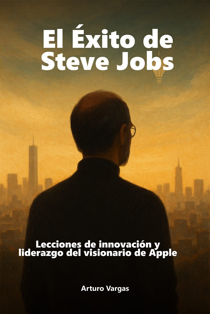 Portada del libro electrónico El Éxito de Steve Jobs, de Arturo Vargas
