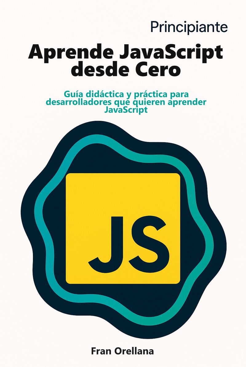 Portada del libro electrónico Aprende JavaScript desde Cero