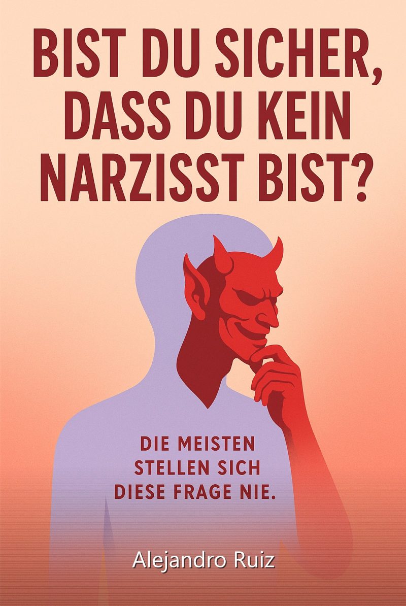 Portada del libro electrónico Bist du sicher, dass du kein Narzisst bist?, de Alejandro Ruiz