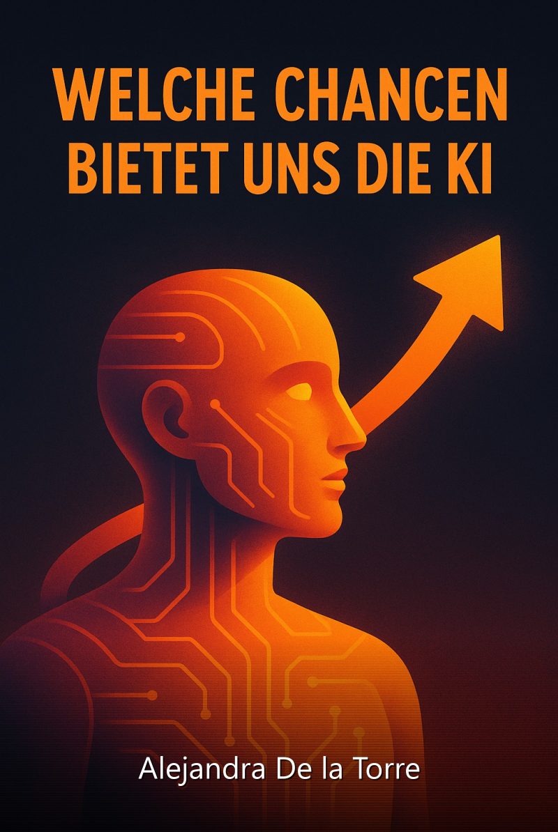 Portada del libro electrónico Welche Chancen bietet uns die KI?, de Alejandra De la Torre